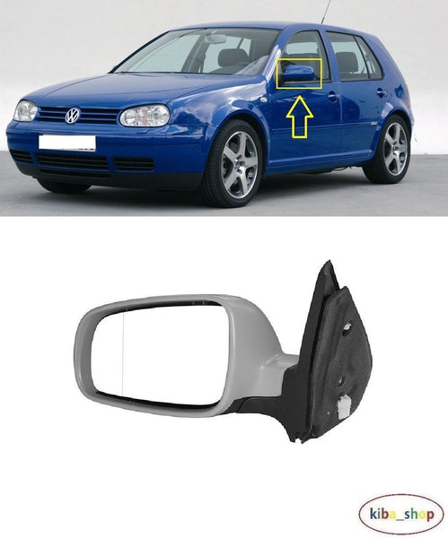 FOR VW GOLF IV MK4 98-05 WING MIRROR ELECTRIC HEATED 5 PIN LH DRIVER LHD