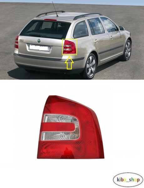 FOR SKODA OCTAVIA ESTATE 04-08 REAR TAIL LIGHT LAMP RH DRIVER