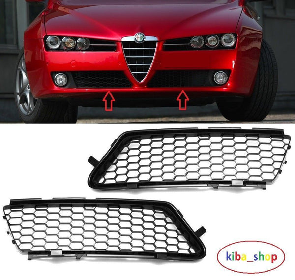 FOR ALFA ROMEO 159 05-12 FRONT BUMPER LOWER GRILL PAIR L+R BRAND NEW