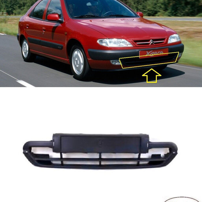 FOR CITROEN XSARA 1997 - 2000 NEW FRONT BUMPER RADIATOR GRILL GRILLE - 7414L5