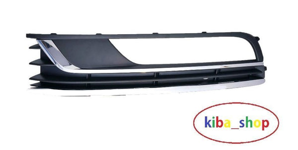 FOR VW PASSAT B7 11-15 FRONT BUMPER LOWER GRILL CHROME WITH FOG HOLE LH SIDE