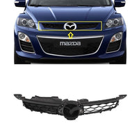 FOR MAZDA CX-7 10-12 2.5L FRONT BUMPER CENTER UPPER RADIATOR GRILL