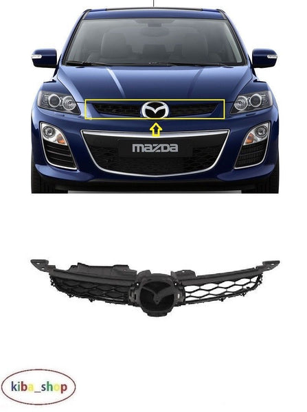 FOR MAZDA CX-7 10-12 2.5L FRONT BUMPER CENTER UPPER RADIATOR GRILL