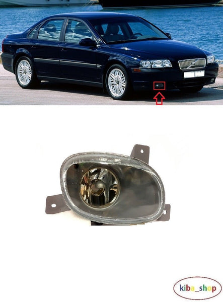 FOR VOLVO S80 1998 - 2006 NEW FRONT BUMPER FOG LIGHT LAMP RIGHT O/S DRIVER