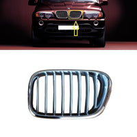 FOR BMW X5 E53 00-03 FRONT BUMPER UPPER RADIATOR GRILL LH PASSENGER