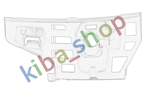 FRONT AXLE LEFT BUMPER MOUNT FRONT L UNDER HEADLAMP PLASTIC FITS SKODA FABIA