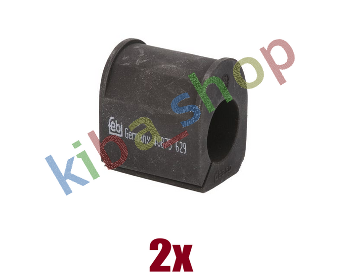 2x FRONT AXLE RIGHT OR LEFT STABILIZER BAR BUSHING FRONT L/R 235MM FITS