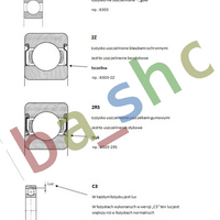 17X35X10 BEARING STANDARD BALL BEARING 1PCS SEALING TYPE