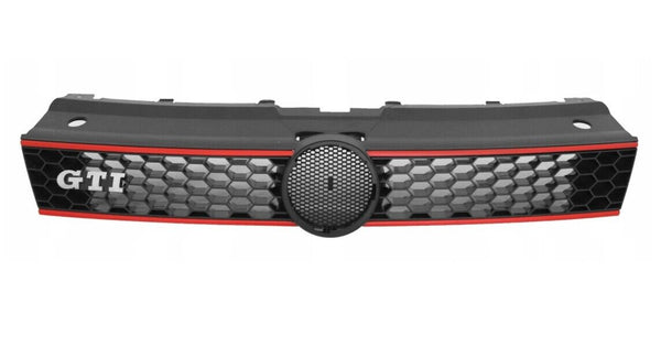FOR VW POLO 2009 - 2014 GTI FRONT BUMPER UPPER RADIATOR GRILL - 6R0853651R