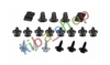 FOR TOYOTA YARIS XP90 09-11 INNER FENDER LINER FIXING CLIPS SET