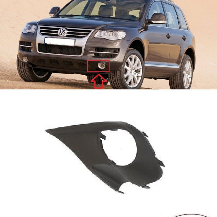 FOR VW TOUAREG 07-10 FRONT BUMPER LOWER FOG LIGHT LAMP GRILL LH