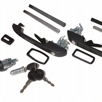 FOR VW GOLF II MK2 LOCK SET 2X DOOR HANDLE IGNITION BARREL TAILGATE FUEL LOCKS