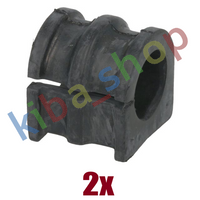 2x FRONT AXLE INNER RIGHT OR LEFT STABILIZER BAR BUSHING FRONT INNER L/R 254MM