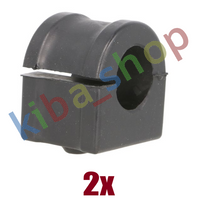 2x FRONT AXLE BOTH SIDES RIGHT OR LEFT STABILIZER BAR BUSHING FRONT L/R 25MM