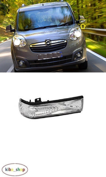FOR VAUXHALL OPEL COMBO D 2012 - NEW WING MIRROR INDICATOR LEFT N/S PASSANGER