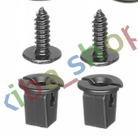 FOR SEAT ALTEA 5P1/5P5 04- INNER FENDER LINER FIXING CLIPS SET