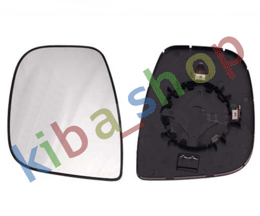 FOR VAUXHALL ZAFIRA LIFE 19- LEFT SIDE WING MIRROR GLASS + BASE HEATED