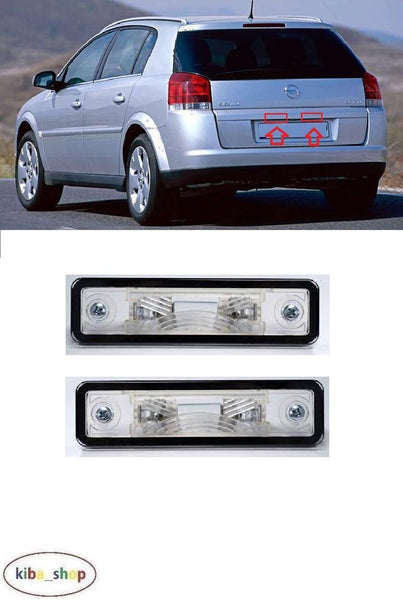 FOR VAUXHALL SIGNUM 03-08 1X REAR NUMBER PLATE LIGHT LAMP L OR R