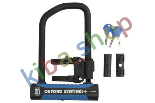 ULOCK SENTINEL PRO OXFITS FOR D COLOUR BLACK 260MM X 177MM MANDREL 14MM