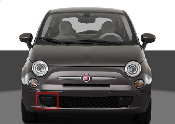 FOR FIAT 500 2007- FRONT BUMPER LOWER GRILL COVER RH DRIVER SIDE TRIM NEW
