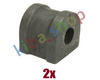 2x FRONT AXLE BOTH SIDES RIGHT OR LEFT STABILIZER BAR BUSHING FRONT L/R 225MM