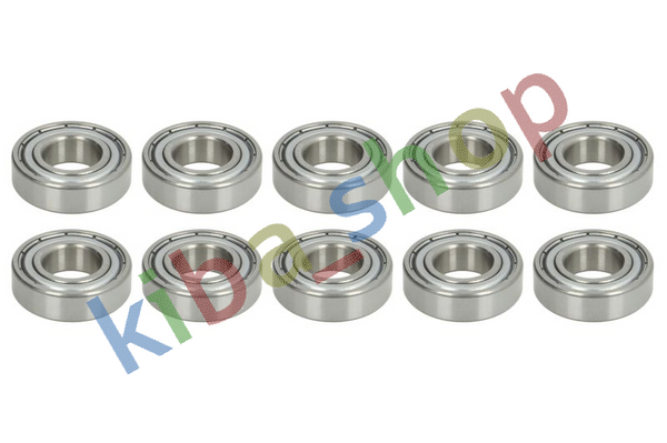 15X32X9 BEARING STANDARD BALL BEARING 10PCS SEALING TYPE DOUBLE-SIDED/SLOTTED