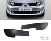 FOR RENAULT SCENIC II mk2 03-06 FRONT BUMPER MOULDING TRIM PAIR GREY NEW