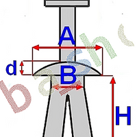 UPHOLSTERY PIN APPLICATION FRONT GRILLE QUANTITY PER PACKAGING 10 PCS