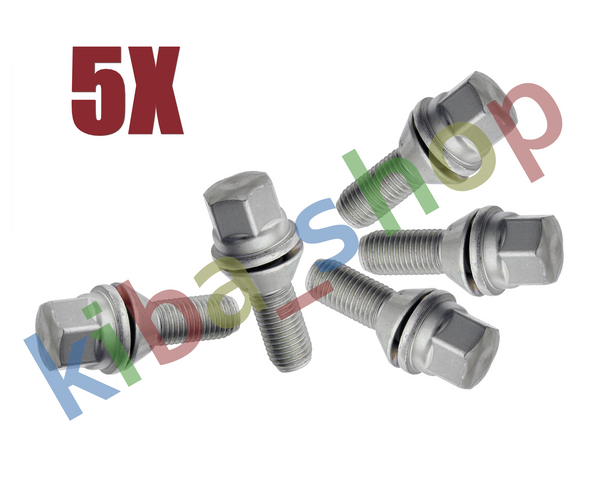 FOR RENAULT MEGANE _A/SCENIC 95-99 5x ALLOY WHEELS WHEEL BOLTS M12x1.5x27
