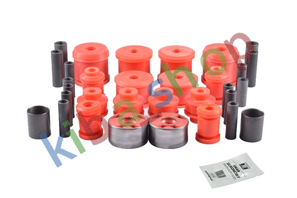 FRONT AXLE REAR AXLE RIGHT OR LEFT POLYURETHANE SUSPENSION BUSHINGS SET