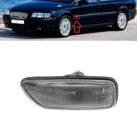 FOR VOLVO S80 98-06 SIDE INDICATOR REPEATER LH PASSENGER BLACK