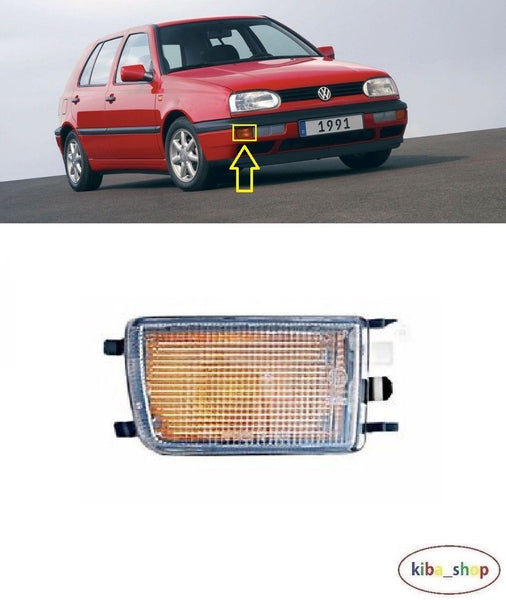 FOR VW GOLF MK3 92-98 FRONT INDICATOR REPEATER RH DRIVER