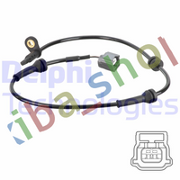 RIGHT OR LEFT ABS SENSOR FRONT L/R FITS FOR NISSAN QASHQAI II X-TRAIL III