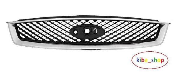 FOR FORD FOCUS MK2 CHROME BLACK FRONT BUMPER RADIATOR GRILL VENT PANEL CENTER