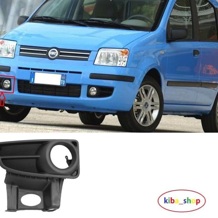 FOR FIAT PANDA 03-12 FRONT BUMPER RH SIDE GRILL WITH FOG HOLE-735357174