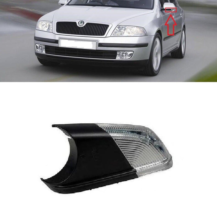 FOR SKODA OCTAVIA II 04-08 WING MIRROR LED INDICATOR LH PASSNGER