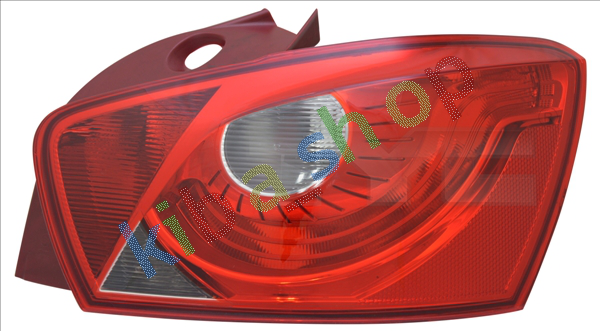 RIGHT RIGHT REAR LAMP R P21/5W/P21W FITS FOR SEAT IBIZA IV 6J HATCHBACK 5D