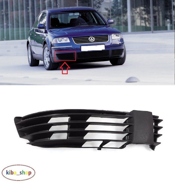 FOR VW PASSAT B5.5 2000-2005 FRONT BUMPER FOG LIGHT LAMP COVER GRILLE RIGHT O/S