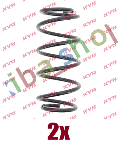 2x FRONT AXLE RIGHT OR LEFT COIL SPRING FRONT L/R FITS OPEL ASTRA F 17D/18/20