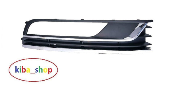 FOR VW PASSAT B7 11-15 FRONT BUMPER LOWER GRILLE CHROME WITH FOG HOLE RIGHT SIDE
