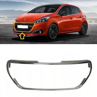 FOR PEUGEOT 208 2015 - 2019 NEW FRONT RADIATOR GRILLE FRAME CHROMED - 1613485480