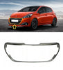 FOR PEUGEOT 208 2015 - 2019 NEW FRONT RADIATOR GRILLE FRAME CHROMED - 1613485480