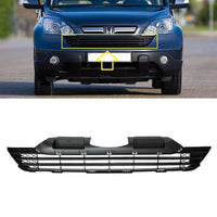 FOR HONDA CRV 06-09 FRONT BUMPER CENTER GRILL (WITH MOULDING HOLES)