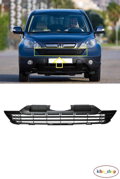 FOR HONDA CRV 06-09 FRONT BUMPER CENTER GRILL (WITH MOULDING HOLES)
