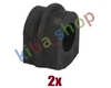 2x FRONT AXLE BOTH SIDES RIGHT OR LEFT STABILIZER BAR BUSHING FRONT L/R 23MM