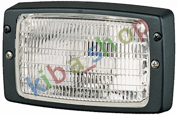 WORK-HEADLAMP BLACK H3 FITS JOHN DEERE 6000 0197-1203