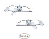 FOR TOYOTA AVENSIS 1997 - 2003 FRONT WINDOW REGULATOR WITHOUT MOTOR LEFT + RIGHT