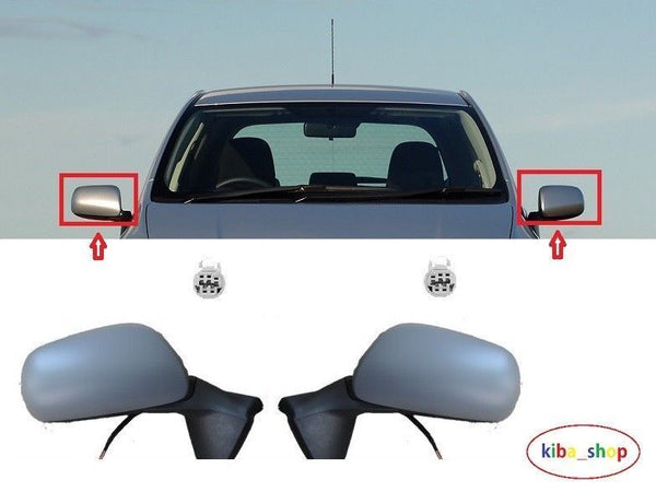 FOR TOYOTA AURIS 07-10 WING MIRRORS ELECTRIC HEATED L+R LHD