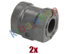 2x FRONT AXLE BOTH SIDES RIGHT OR LEFT STABILIZER BAR BUSHING FRONT L/R 24MM