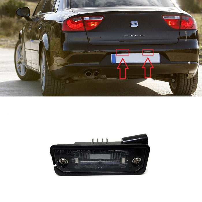 FOR SEAT EXEO 3R 08-13 1X REAR NUMBER PLATE LIGHT LAMP LH OR RH